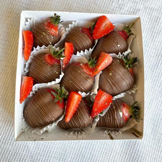 Клубника в шоколаде🍓😍