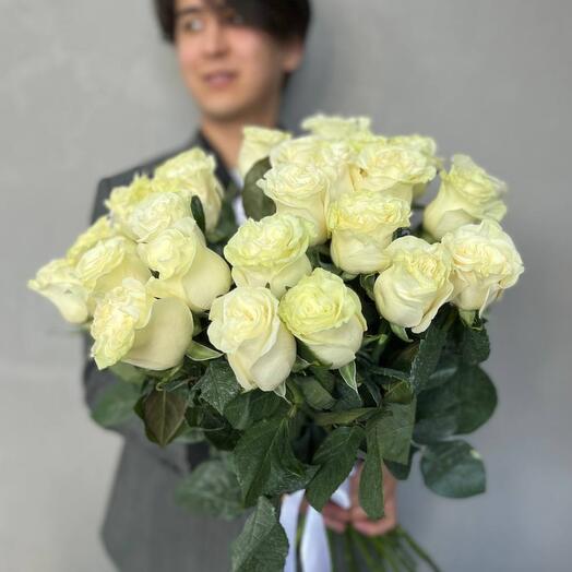 «Арт.31907» 25 роз мондиаль 50 см