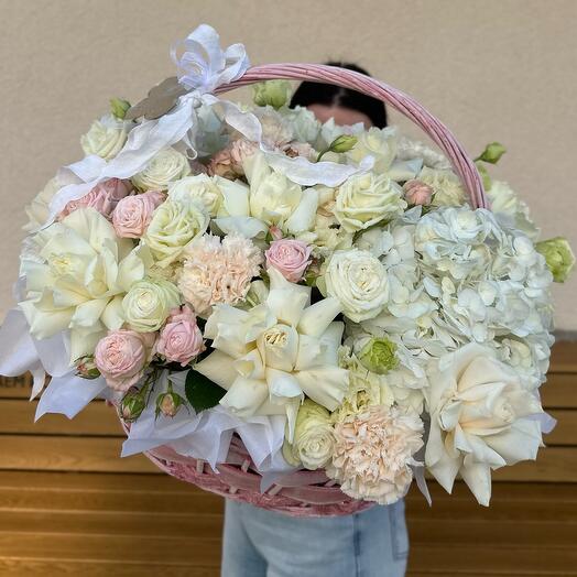 Коробка с цветами 120