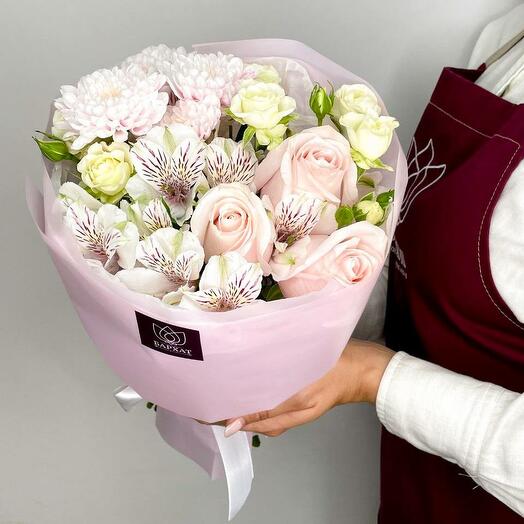 Цветочный букет, сборный, авторский букет Стелла