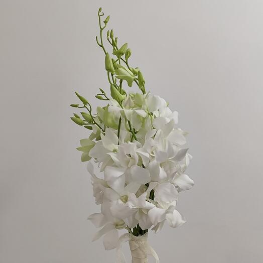 Bridal bouquet from dendrobium