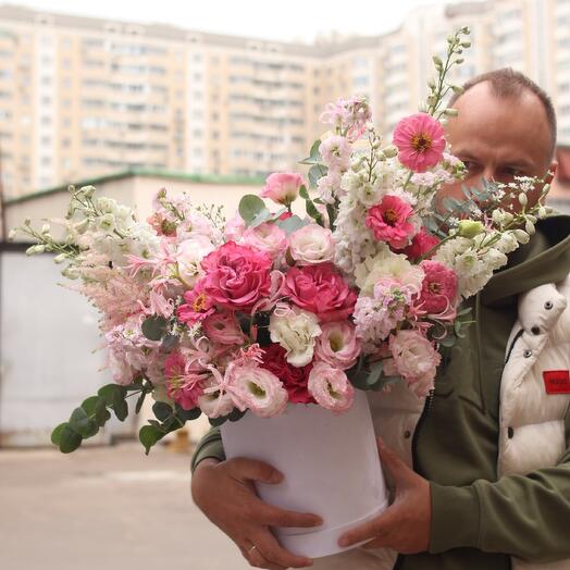 Цветы в коробке