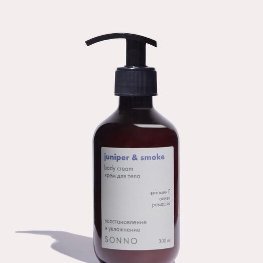 Крем для тела увлажняющий SONNO Juniper   Smoke