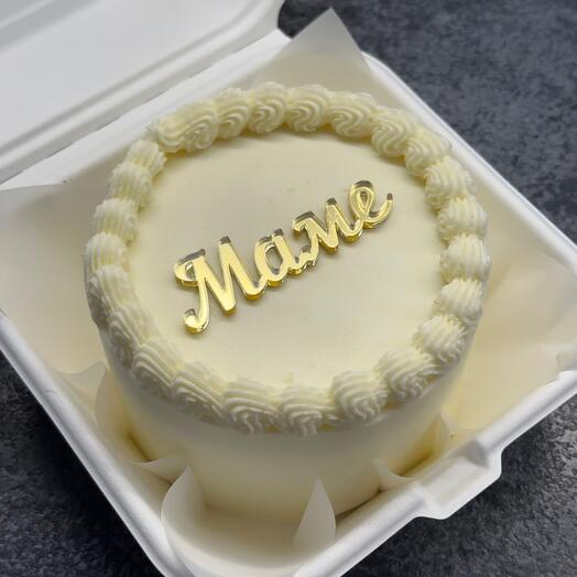 Бенто торт «Маме»