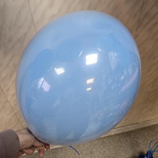 Шар 12д дабл стаф голубой