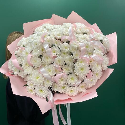 Необъятный букет хризантем