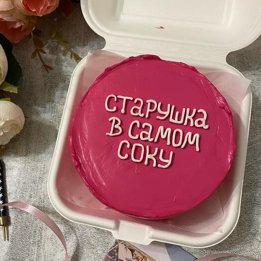 Бенто торт девушке