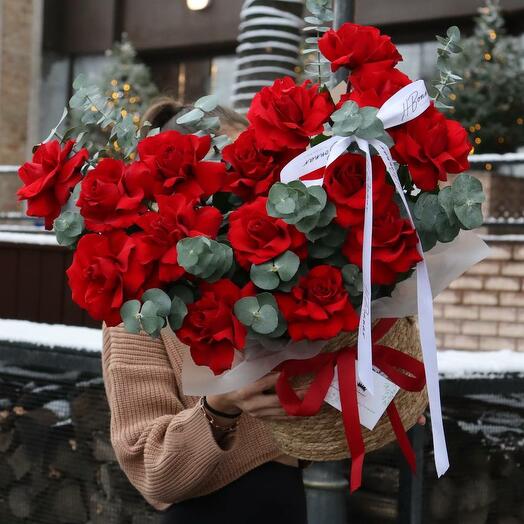 Букет "Красная лебедь"