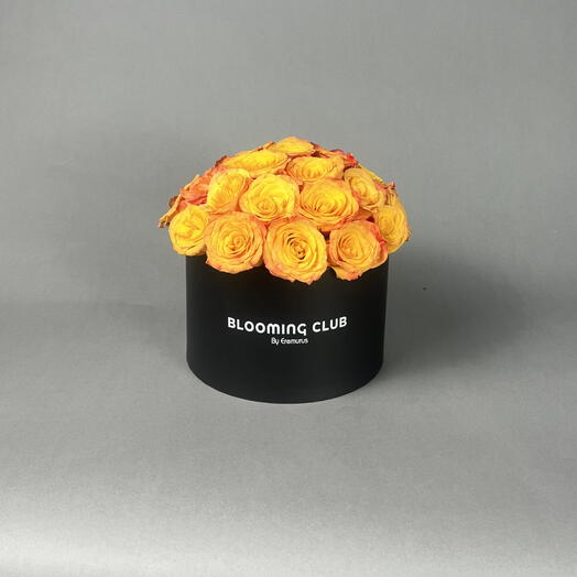 Orange Roses Box