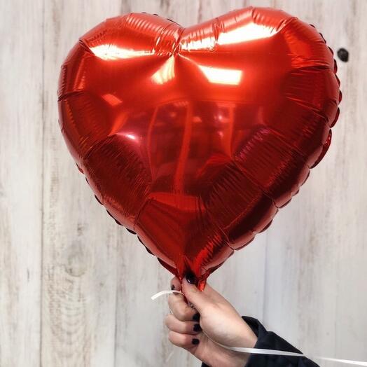 Красное сердце