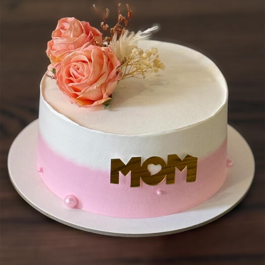 Mothers day flower cake