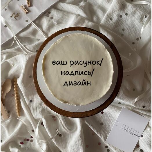 Бенто-торт с вашим дизайном 🤍