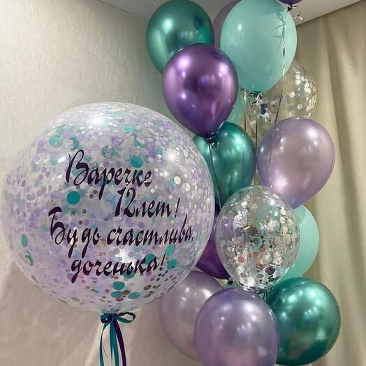 Шарики для девочки на 12лет