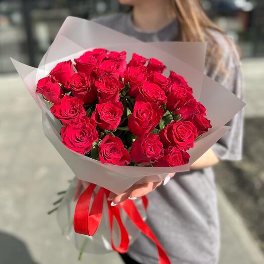 ‼️СУПЕР АКЦИЯ‼️25 красных роз