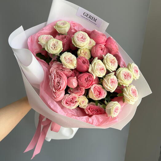 Кустовые розы 7