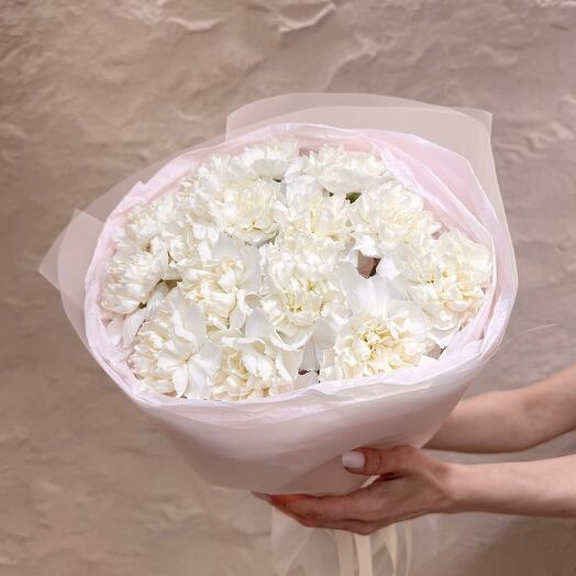 Букет из белых дианиусов