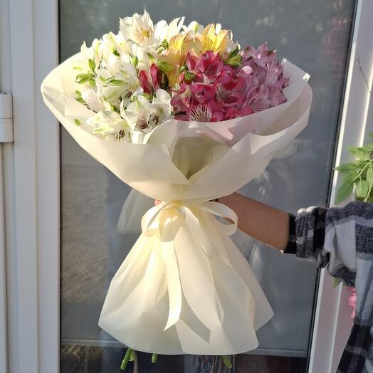 Микс альстромерии