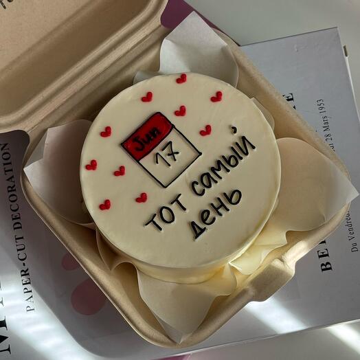 Бенто торт в подарок на годовщину / день рождения 🥳