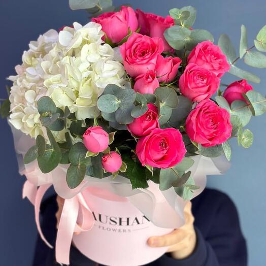 Цветы в коробке