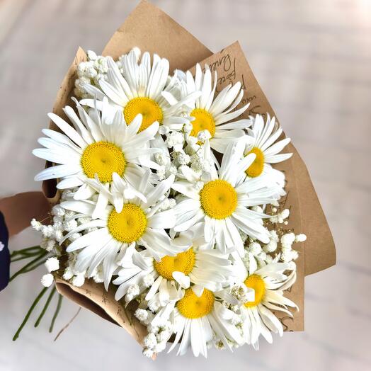 Ромашки в крафте 🌼