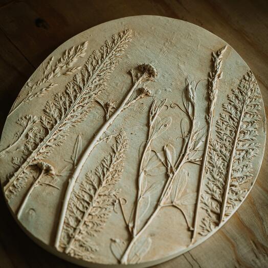 Барельеф ботанический (L) "Луговые травы"