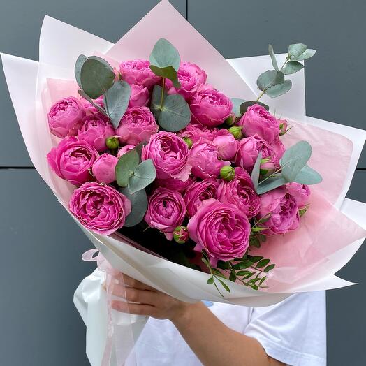 Букет пион роз 💞