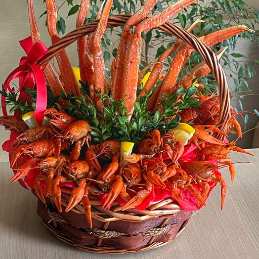 Корзина «Адмирал» раки и клешни