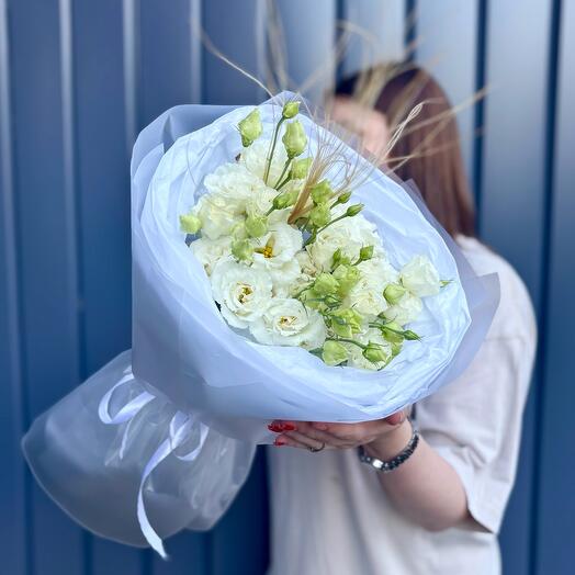 Белая эустома🌸