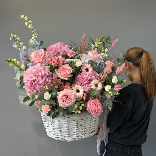 Премиум корзина «Нежное облако»