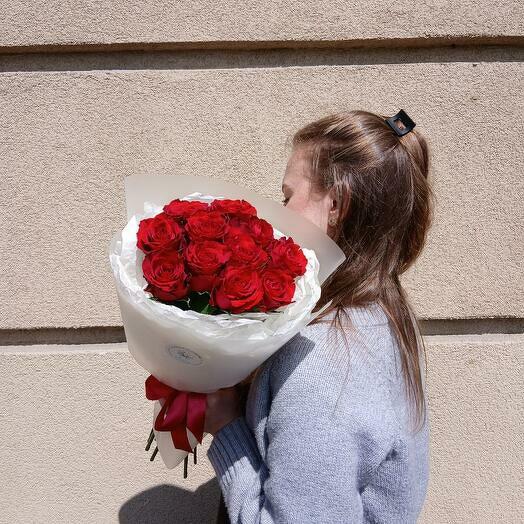 Букет из 11 красных роз🌹