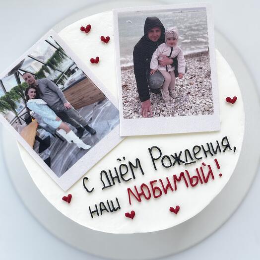 Торт с вашими фотографиями