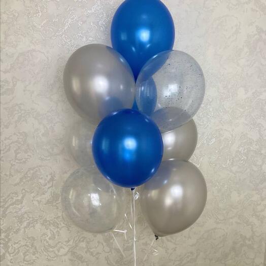 Сет из Шаров Синий бум