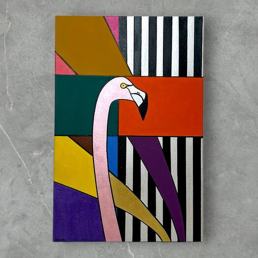 Картина «Фламинго»