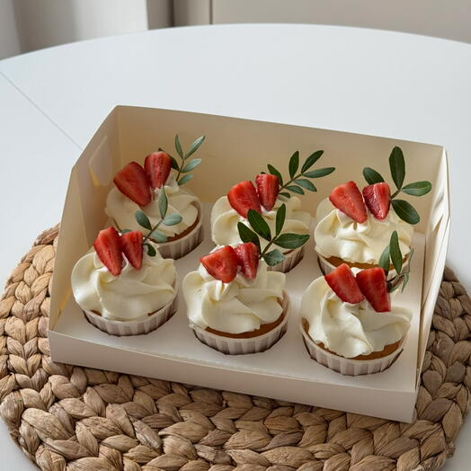Cupcakes 6 pieces