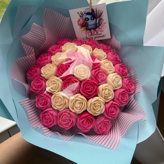 37 роз букет