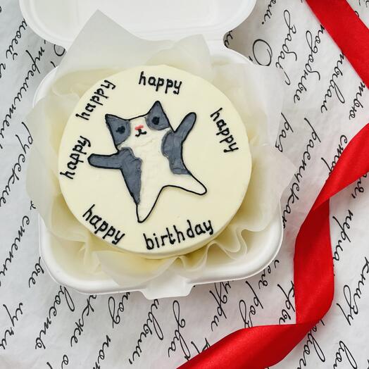 Бенто-торт Котик happy 400 гр