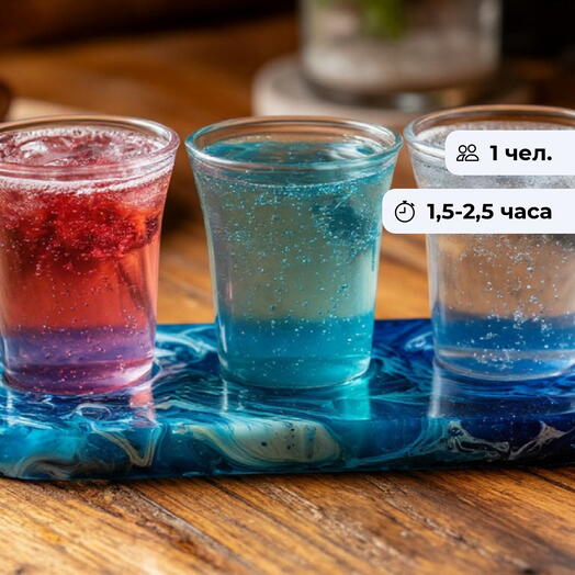 Уют своими руками.  Мастер-класс по созданию подстаканников из эпоксидной смолы