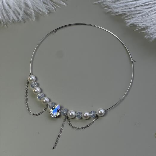 Чокер с кристаллом