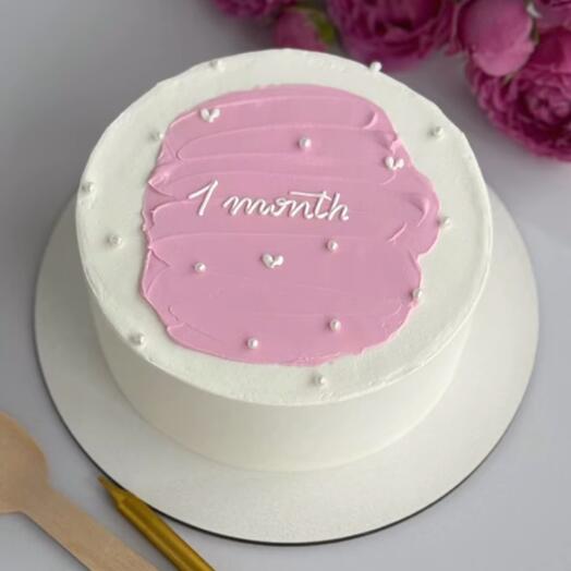 Торт на 1 месяц ребёнка, дружбы, любви