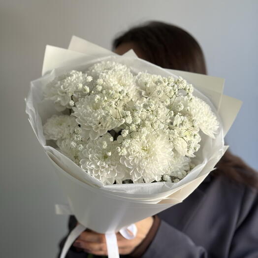 Белоснежный дуэт XS, букет 653