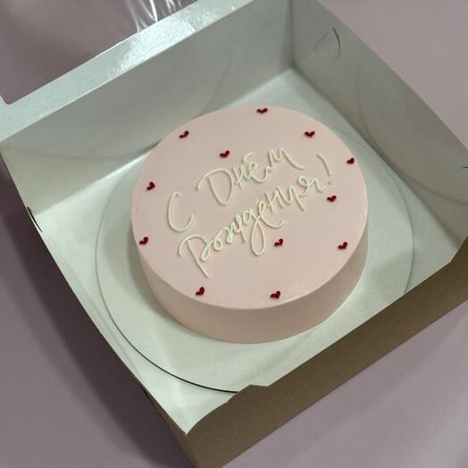 Торт 1 кг с днем рождения