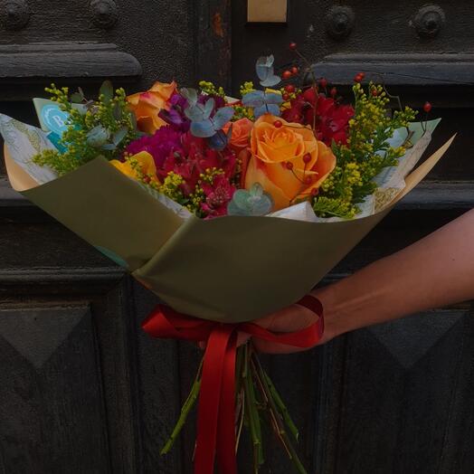 Bright Autumn bouquet - mini size