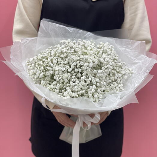 Воздушный букет гипсофил