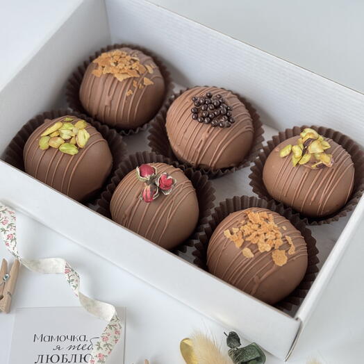 Набор пирожных картошка: киндер кантри, рафаэлло, ферреро роше