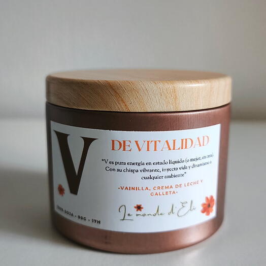 Aromatic candle V of Vitality 90g
