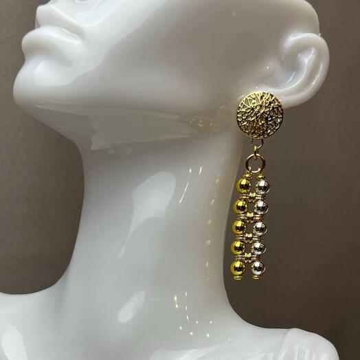 Серьги с гематитом