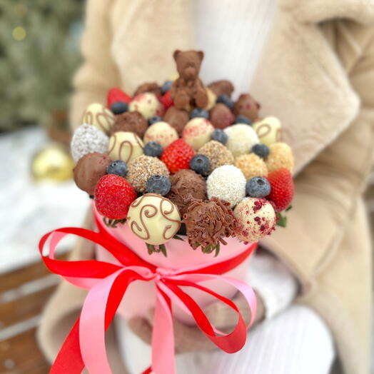 Новоголняя шляпная коробка 1