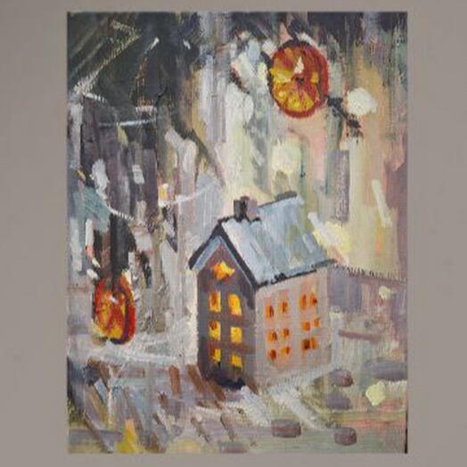 Картина «Свет внутри» от художника Оксана Бурякова