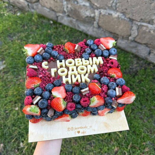 Berry cake Новогодний