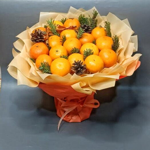 Букет из мандаринов